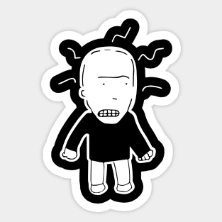 Migraine Boy Sticker